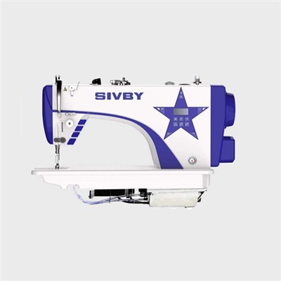 Endistriyèl Overlock asanblaj Buttonhole abako machin koud